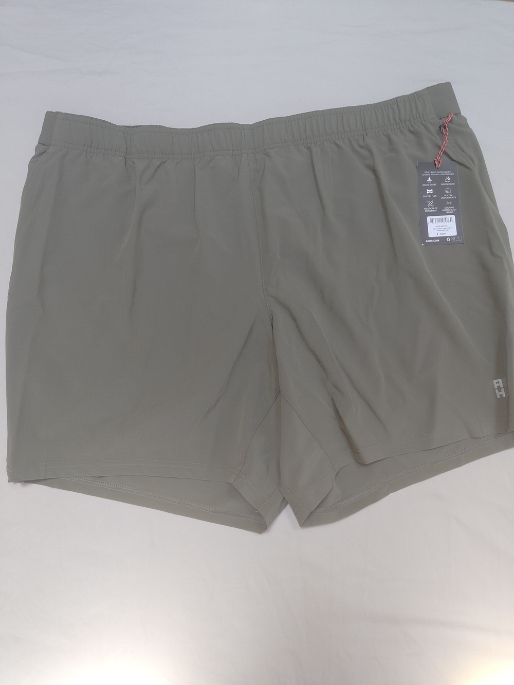 Duluth Alaskan Hardgear Outer Limit Shorts Lined Men's 3XL NWT Stretch Green